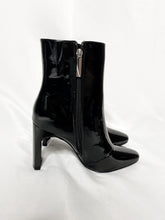 Load image into Gallery viewer, Making Moves Black Patent Booties
